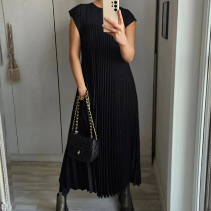Vestido plisado ligero y elegante
