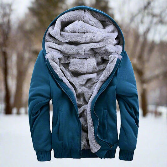 Cozy - Preciosa y acogedora chaqueta con capucha y forro interior
