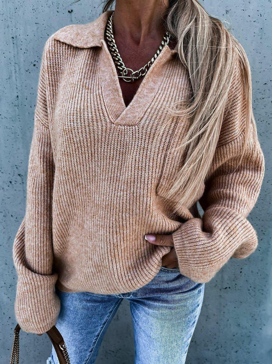 Rosa | Moderno jersey oversize con bolsillos para mujer