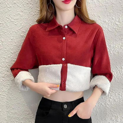 Eda | Elegante blusa polar