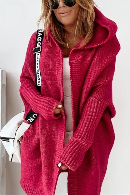 Chaqueta casual con capucha Esmeralda
