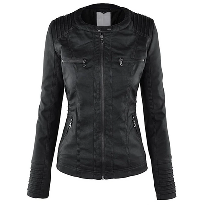 Lotte | Elegante chaqueta de cuero