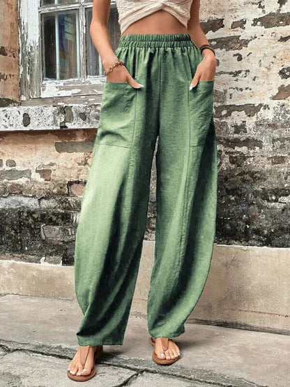Elegantes pantalones de mujer