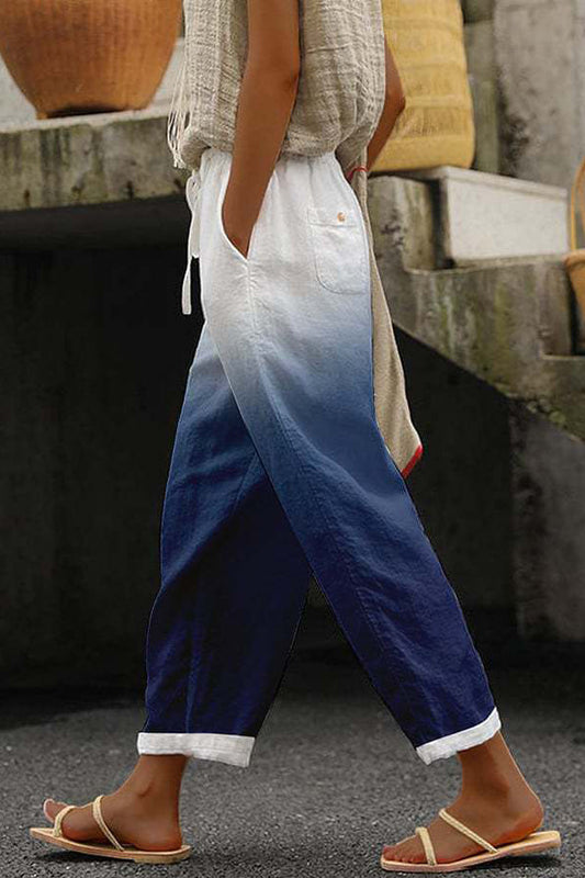 Pantalones ajustados y pitillos