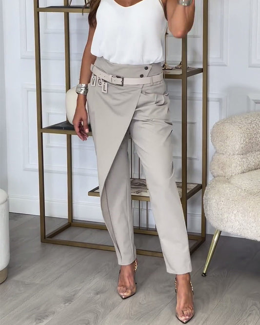 Emma | Conjunto de dos piezas de punto | Cómodo Chic | Detalles de lujo