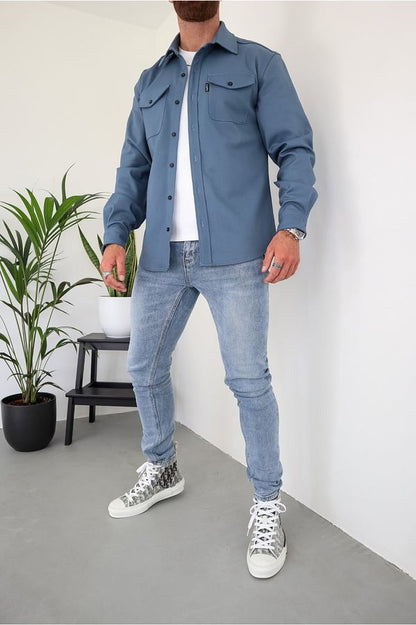 Chaqueta Bernardo | Chaqueta casual anudada para hombre