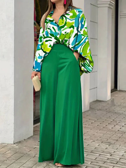Conjunto de blusa y pantalón | Holly