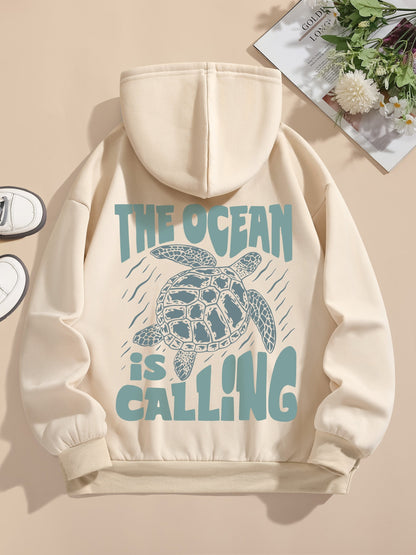 Sudadera con capucha Elisa | Sweat Pullover con estampado en la espalda y capucha para mujer Perfecta para el día a día
