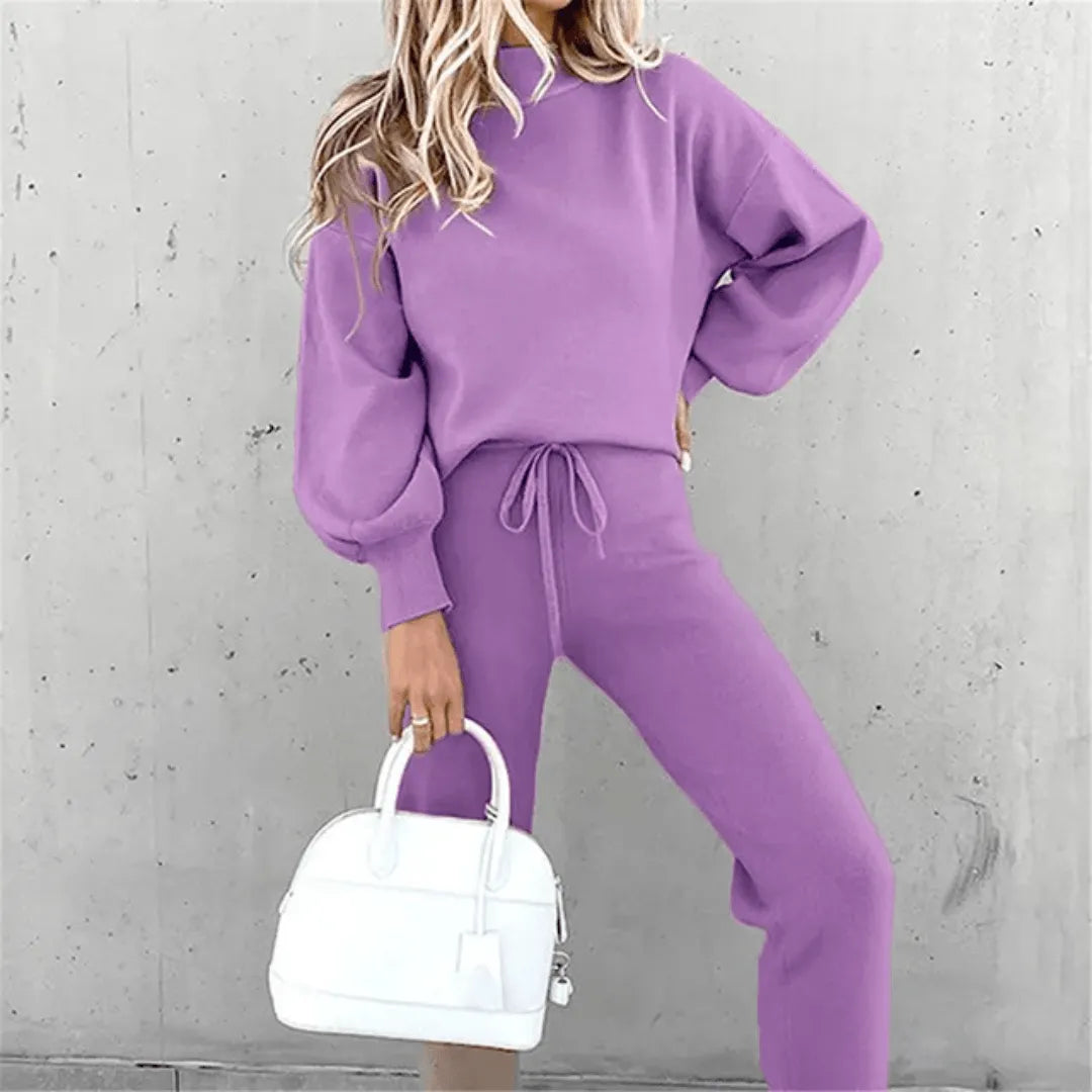 Chándal de mujer | Casual Chic | Tejido suave, ajuste relajado, bolsillos laterales | Ideal para el día a día
