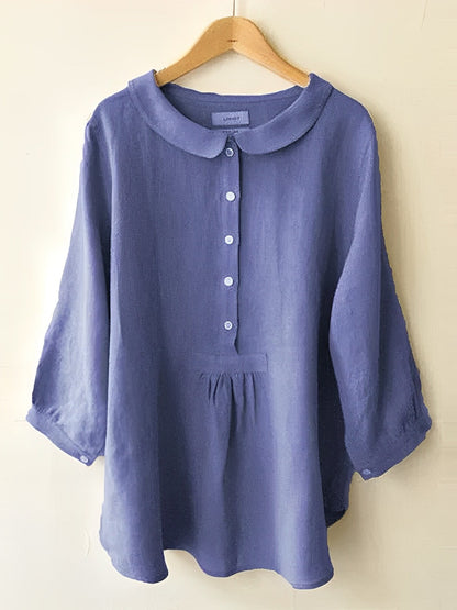 Dana | Cómoda blusa suelta con botones para mujer
