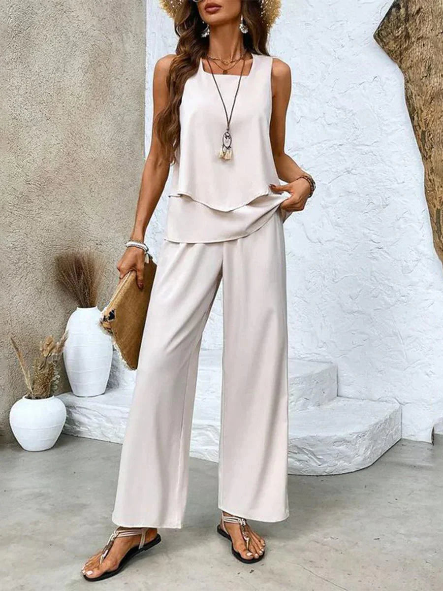 Mia | Elegante conjunto de verano de 2 piezas