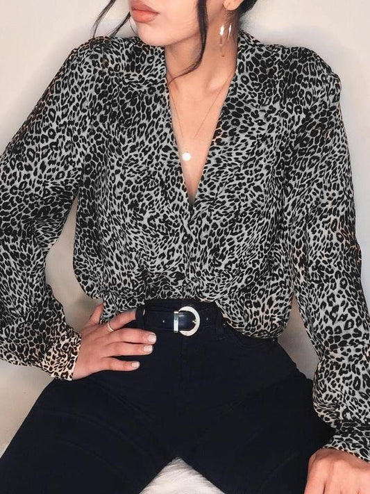 LEONA| Blusa de leopardo