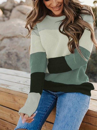 Riza - Elegante y cómodo jersey de rayas para mujer
