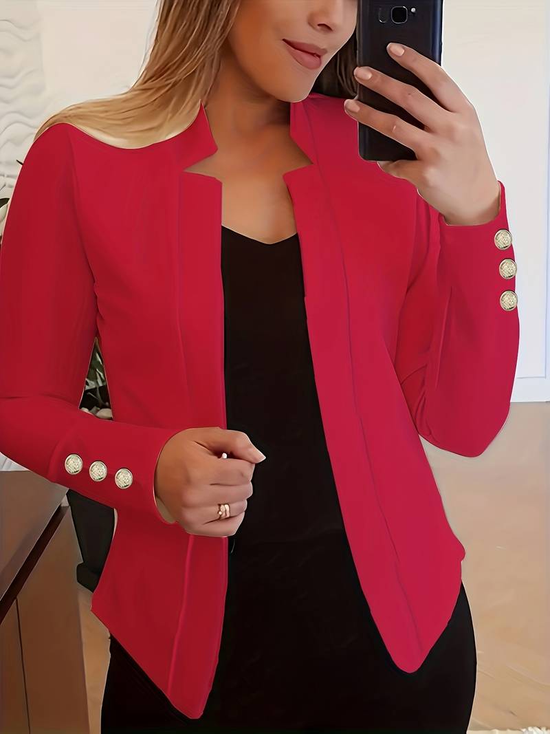 Emma | blazer informal de botones de manga larga