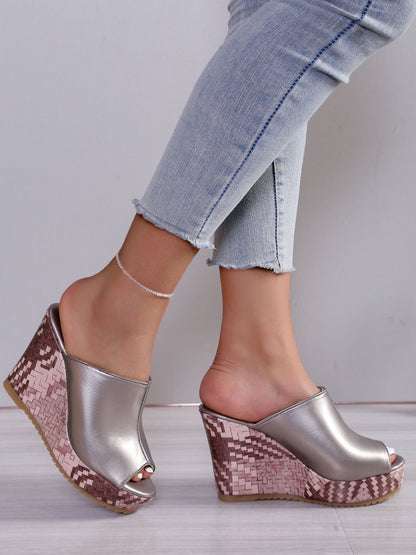 Brigitte® | sandalias de tacón alto de cuero PU
