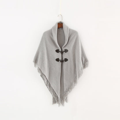 Poncho chal holgado