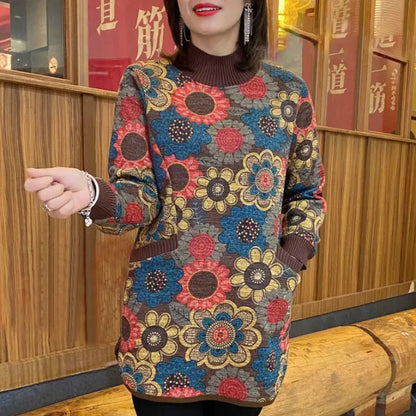 Juliette - Moderno jersey floral