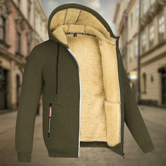 Selene™ | Sudadera con capucha de forro polar para hombre