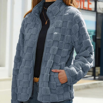 Chaqueta Rhian | Chaqueta corta de forro polar supersuave