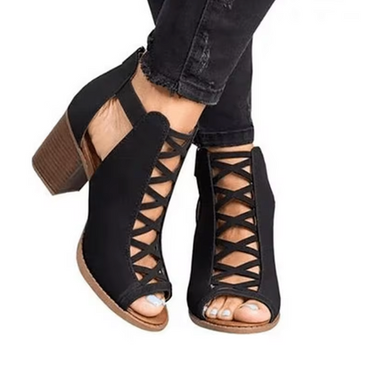 Fiora® | Elegantes sandalias con cordones