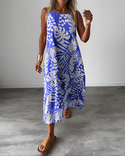 Elegante vestido sin mangas