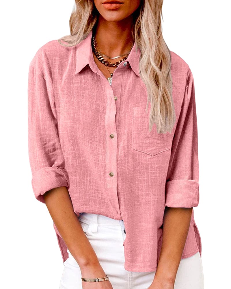 Elisa | Blusa de Manga Larga Práctica y Elegante