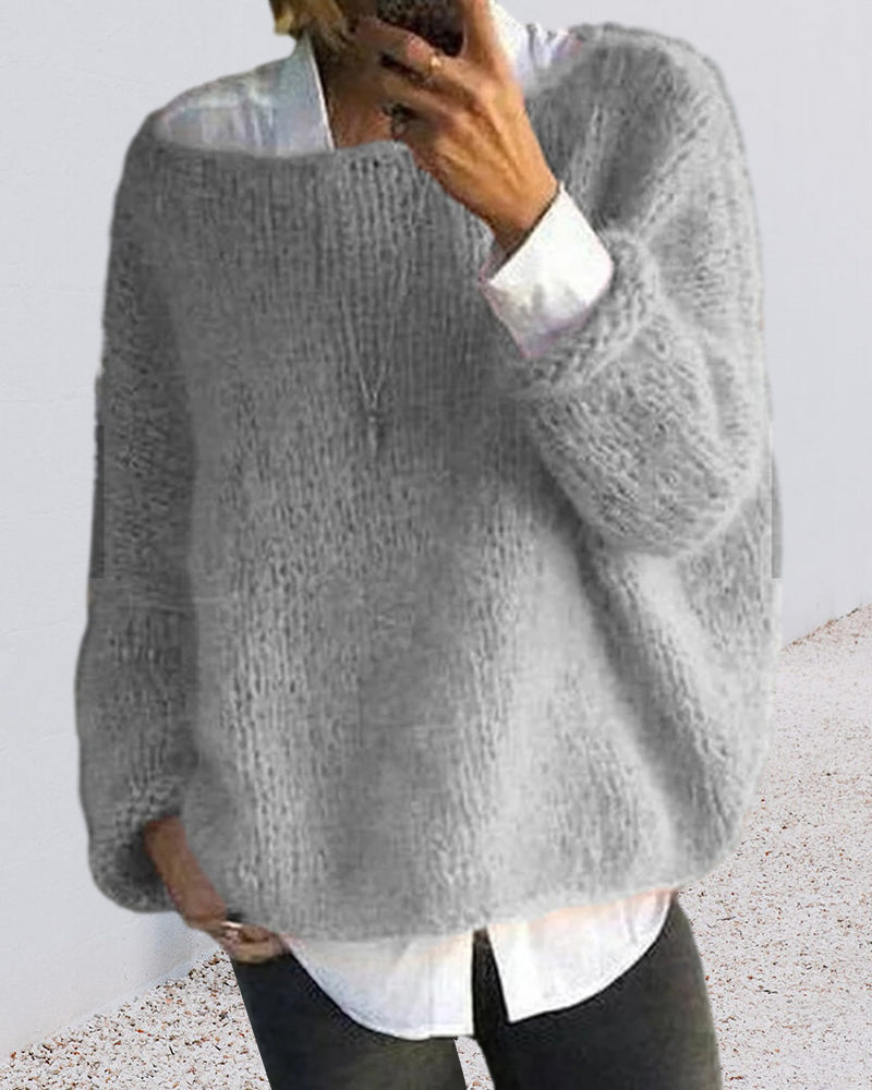 Danique | Jersey liso sin hombros