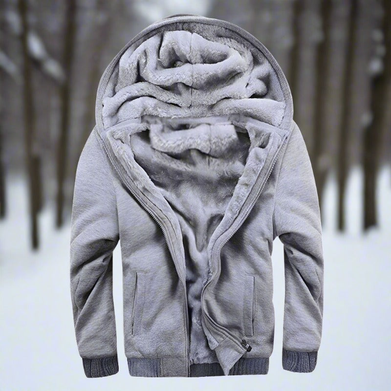 Cozy - Preciosa y acogedora chaqueta con capucha y forro interior