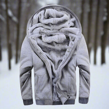 Cozy - Preciosa y acogedora chaqueta con capucha y forro interior