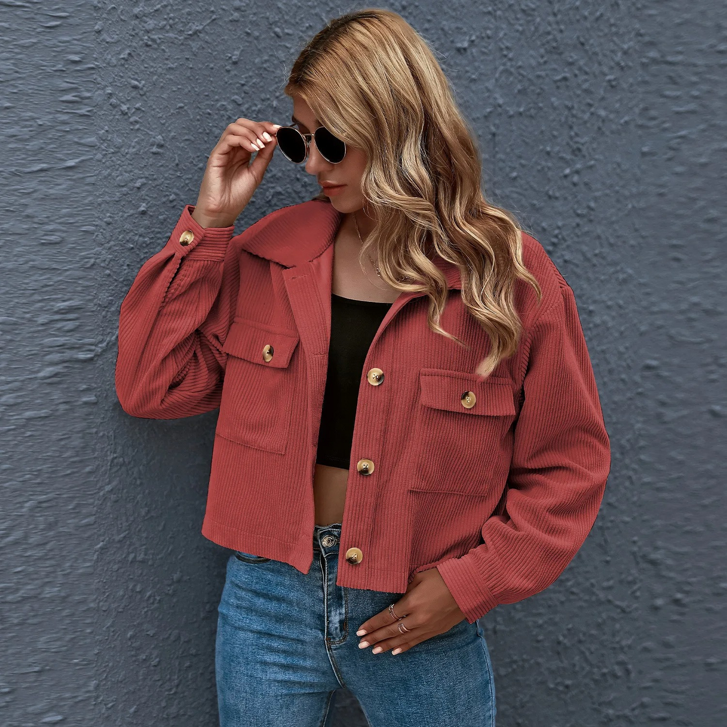 Mathilde - Chaqueta de pana a la moda