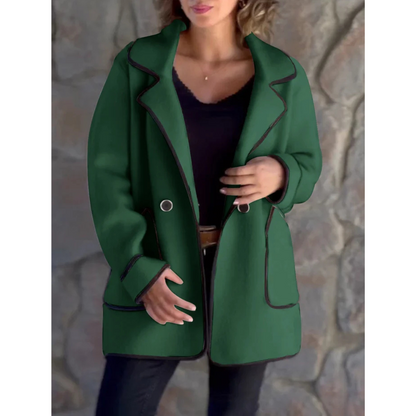 Chaqueta de abrigo informal para mujer