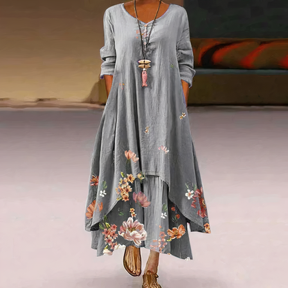 Eloria - Elegante vestido de algodón