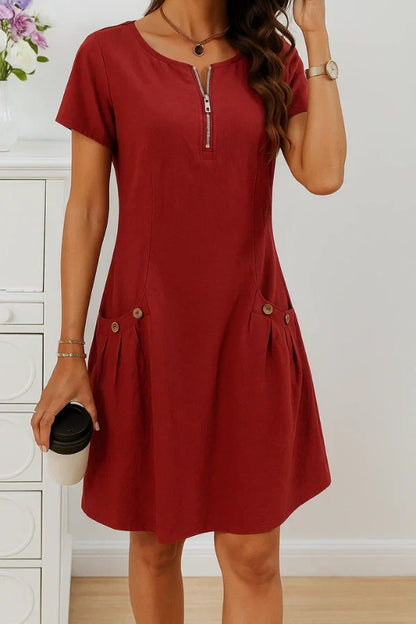 vestido glamuroso y a la moda