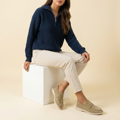 Damskie mokasyny penny loafers
