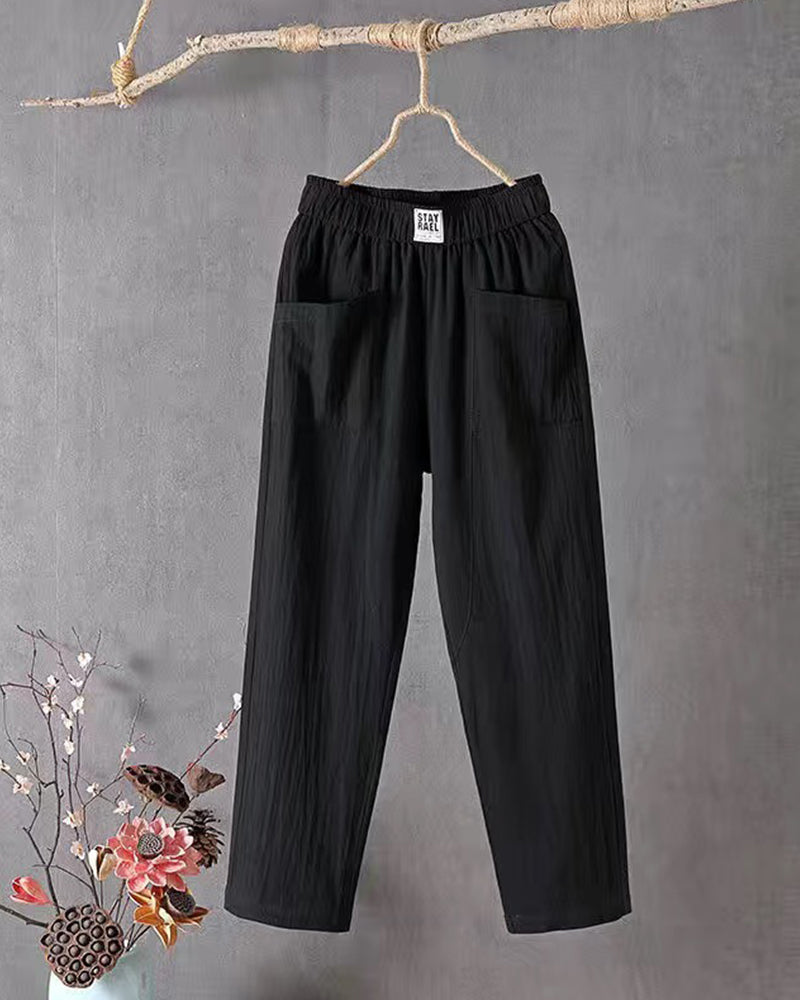 Pantalones sueltos para mujer