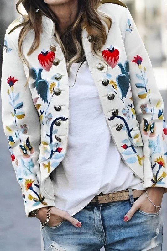 Keyla - Chaqueta floral