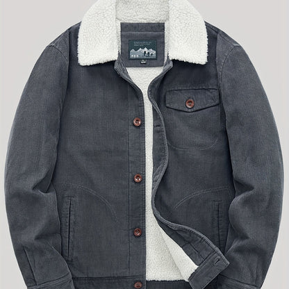Sven | Chaqueta con botones de forro polar
