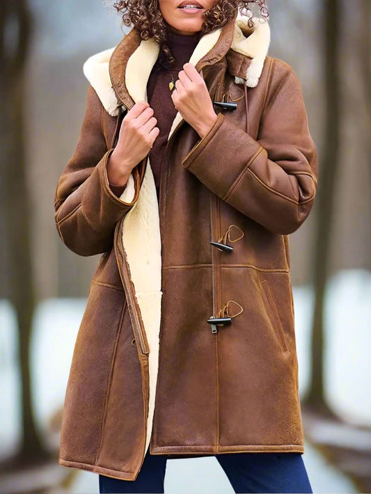 Chaqueta de algodón moderna y sencilla - elegante y contemporánea para mujer