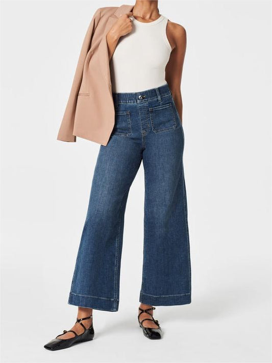 Chelsey - Pantalones elásticos de cintura alta