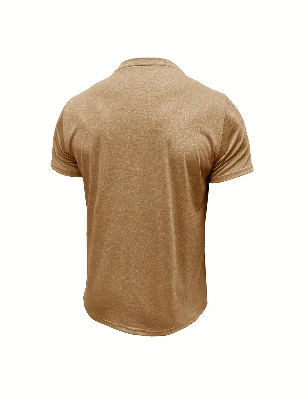 Męska Koszulka Henley Guzikami