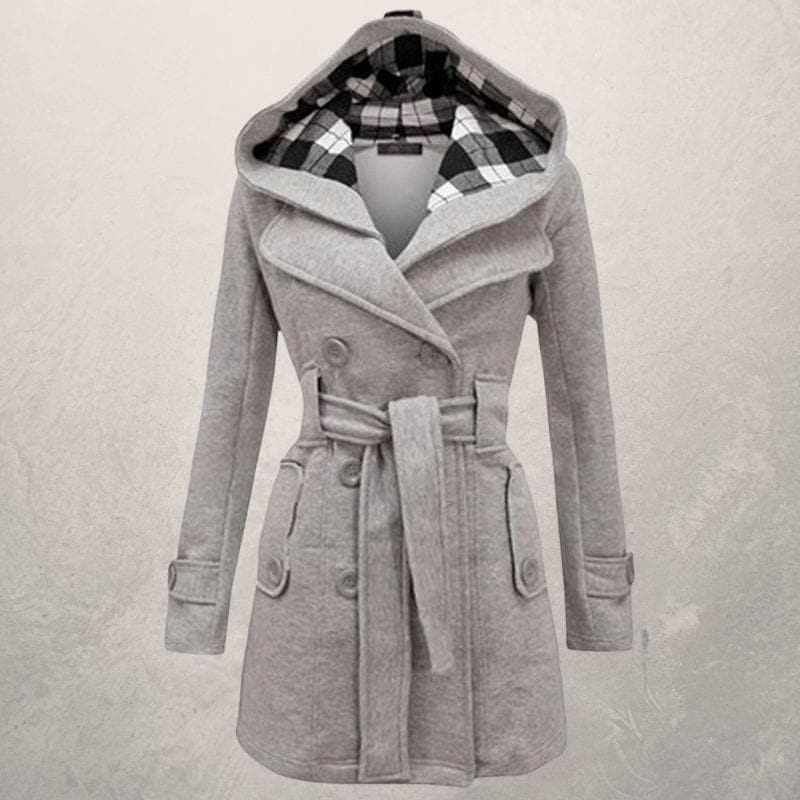 Amaya Coat | Abrigo de invierno con capucha para mujer