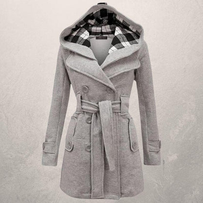 Amaya Coat | Abrigo de invierno con capucha para mujer