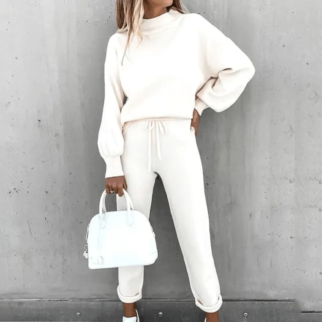 Chándal de mujer | Casual Chic | Tejido suave, ajuste relajado, bolsillos laterales | Ideal para el día a día