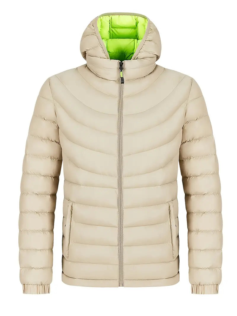 Tom | Chaqueta de hombre forrada con cuello alto para otoño e invierno