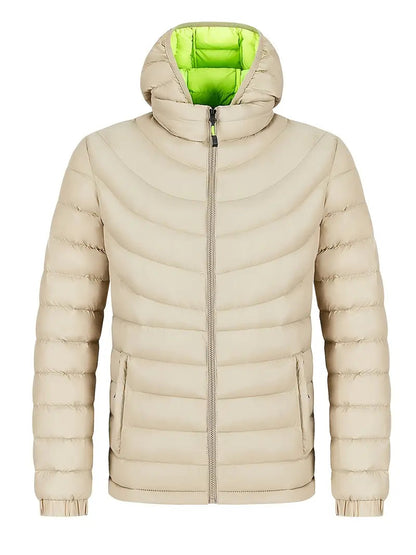 Tom | Chaqueta de hombre forrada con cuello alto para otoño e invierno