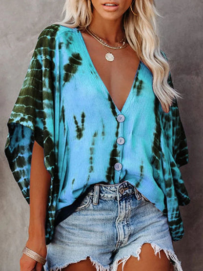 Rinnie | Blusa elegante y holgada para primavera/verano