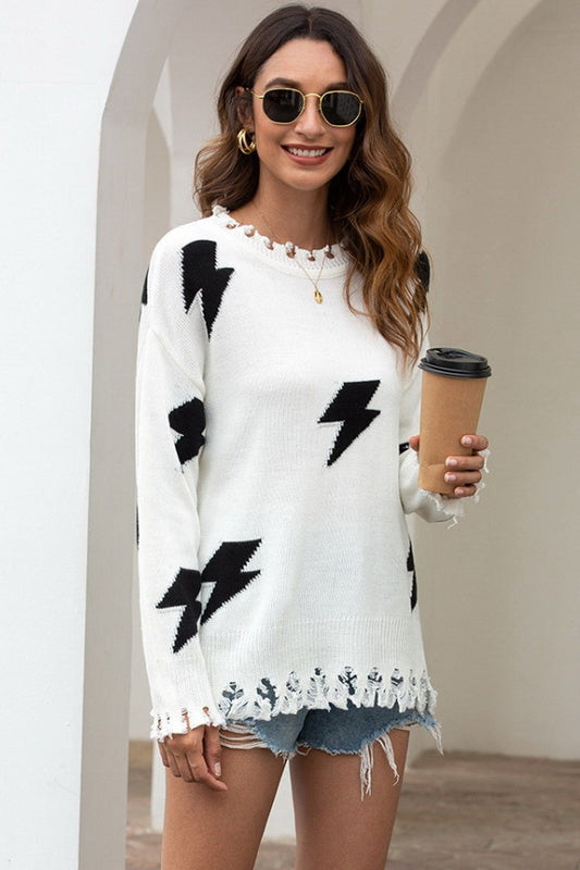 Jersey Flash con borlas para mujer