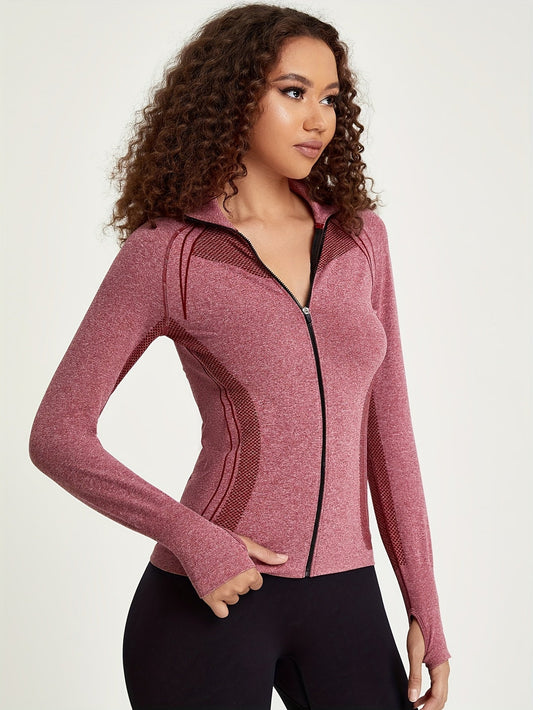 Fien | Chaqueta deportiva de manga larga para mujer con decoración de rayas