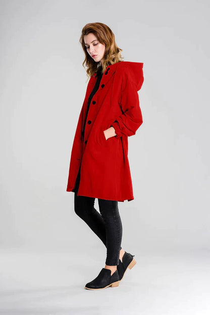 Dry | Mackintosh impermeable con botones y capucha