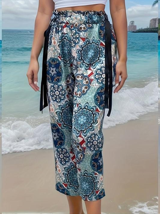 Della - Pantalón Bohemia con cintura elástica